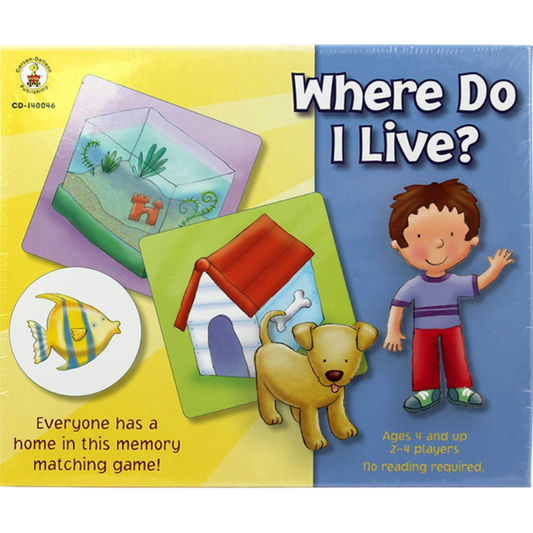 Where Do I Live? Memory Matching Game