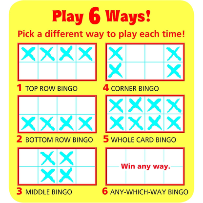Bingo Rhyming, Sight Words, Initial Consonants (Wipe-off)