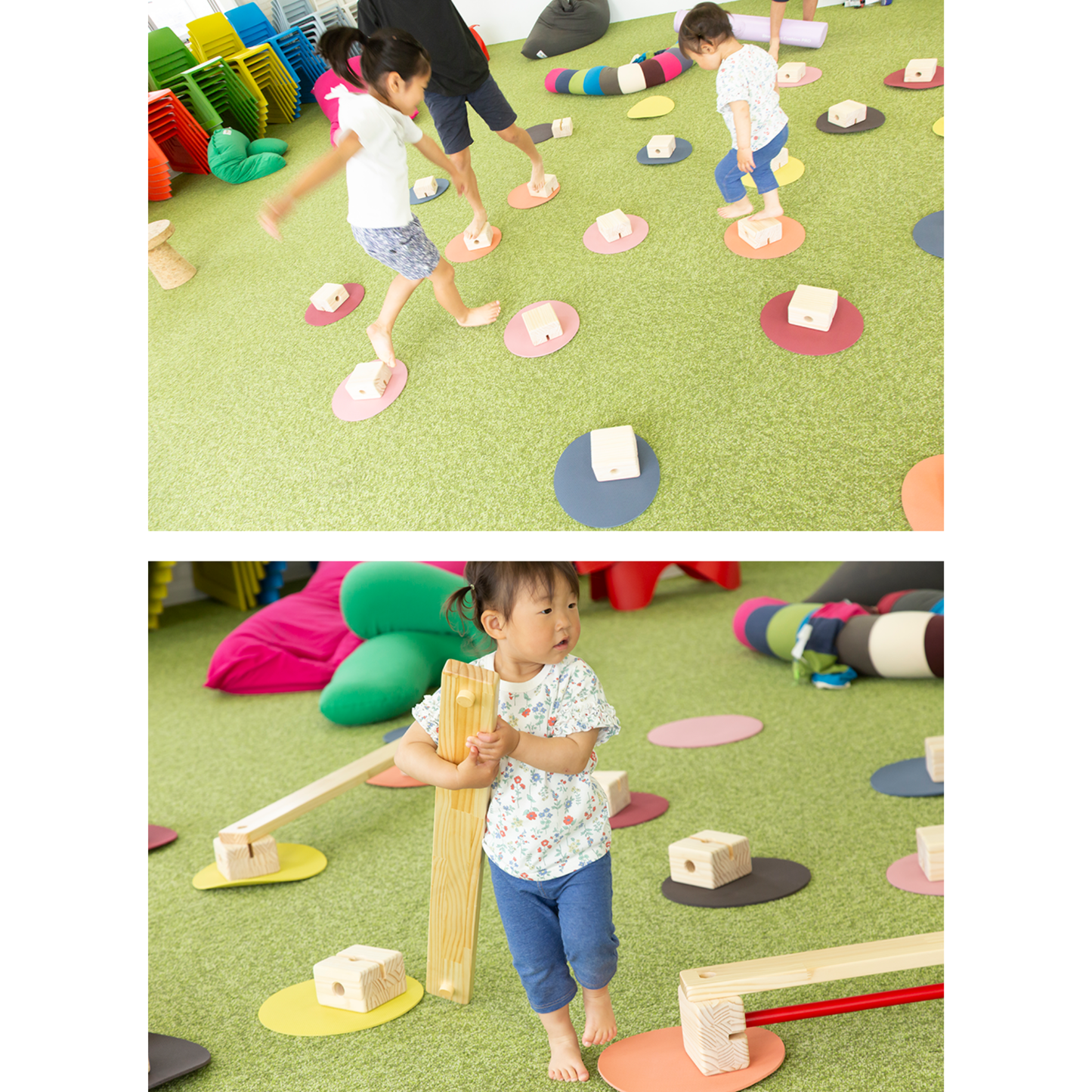 Sekaiichi no Hashi Wooden Balance & Creative Play Large Set