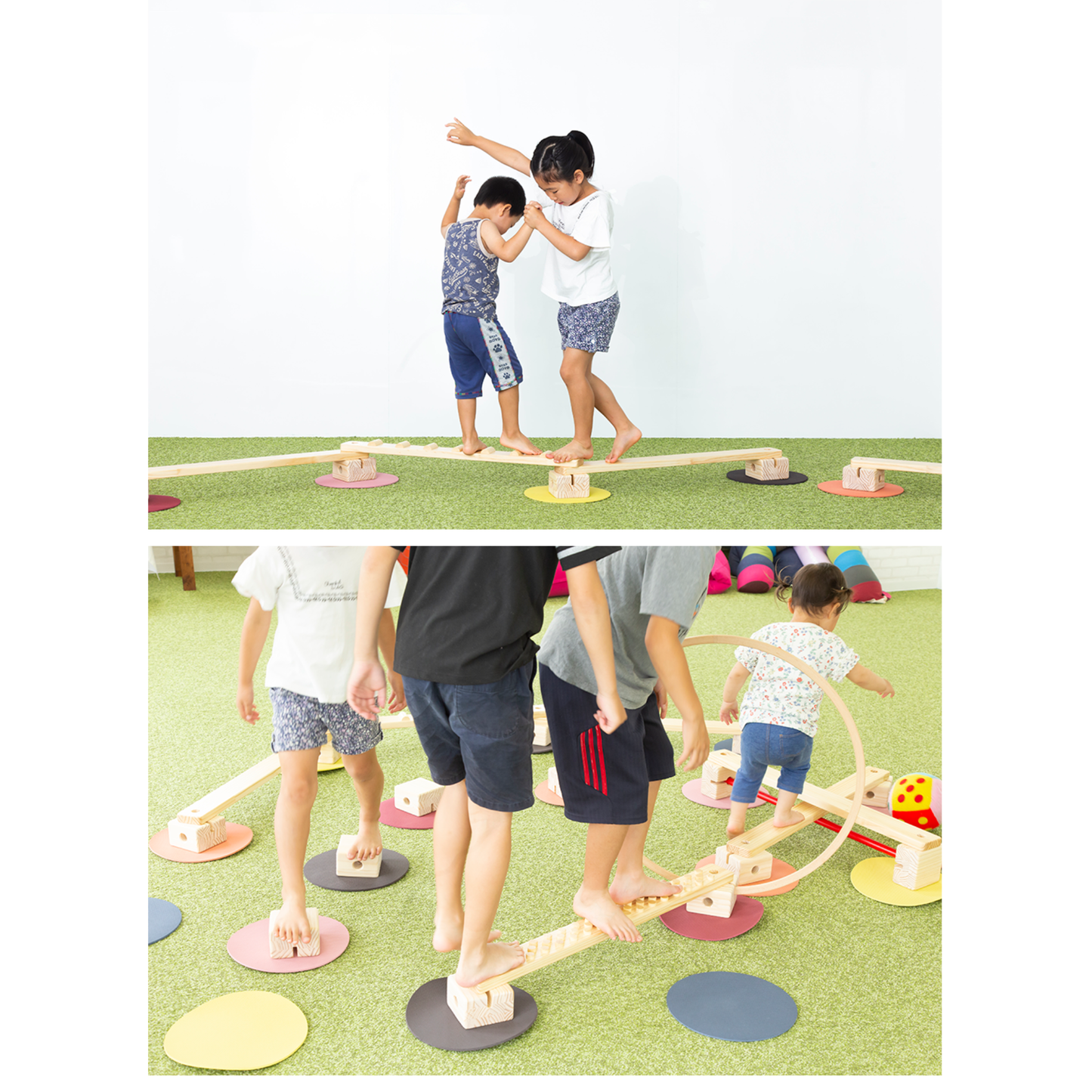 Sekaiichi no Hashi Wooden Balance & Creative Play Large Set