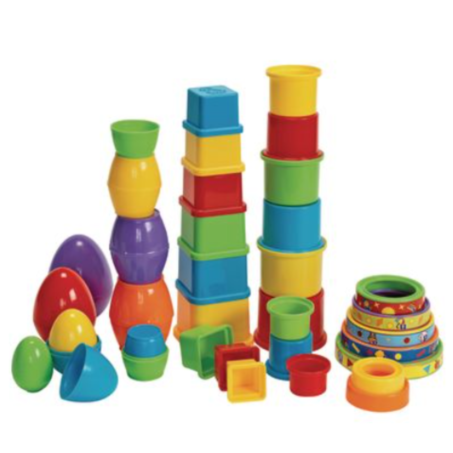 Excellerations® Mega Stackers - 45 Pieces